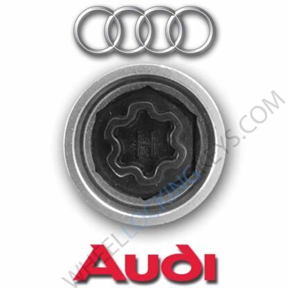 Audi H / 808 Wheel Locking Nut Key