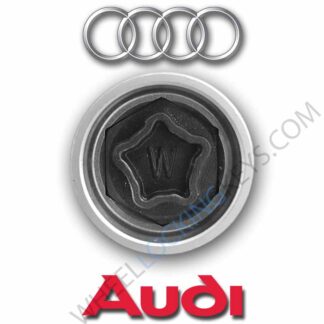 Audi W / 819 Wheel Locking Nut Key