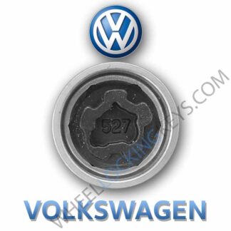 Volkswagen Golf Bora Passat Jetta scirocco G - 527 VW Wheel Locking Key