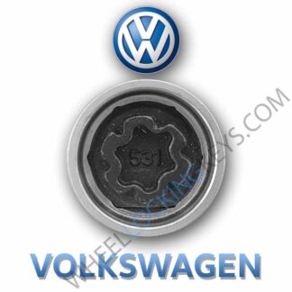 Volkswagen Golf Bora Passat Jetta scirocco M - 531 VW Wheel Locking Nut