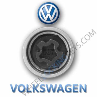 Volkswagen Golf Bora Passat Jetta scirocco T- 537 VW Wheel Locking Key