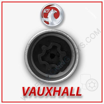 Vauxhall Wheel Locking Key Number 106