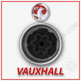 Vauxhall Wheel Locking Key Number 110