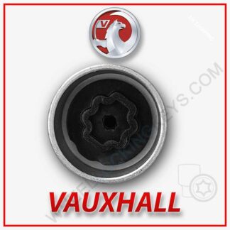 Vauxhall Wheel Locking Key Number 121