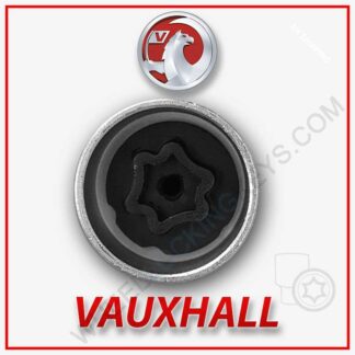 Vauxhall Wheel Locking Key Number 122