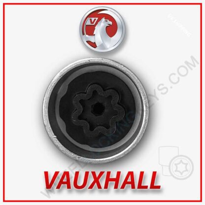 Vauxhall Wheel Locking Key Number 127
