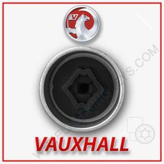Vauxhall Wheel Locking Key Number 136