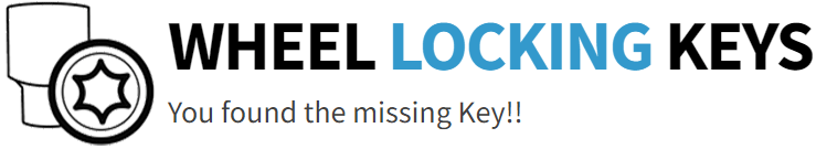 Wheel Locking Key For Audi - Key Number 801 A LWNK Security Lock Nut Bolt 
