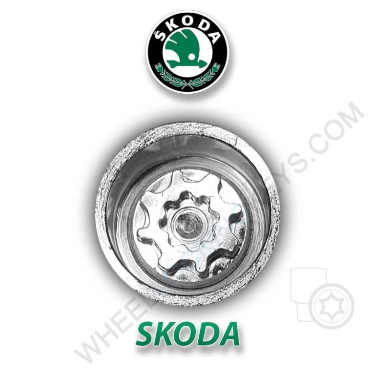 Skoda Wheel Locking Keys