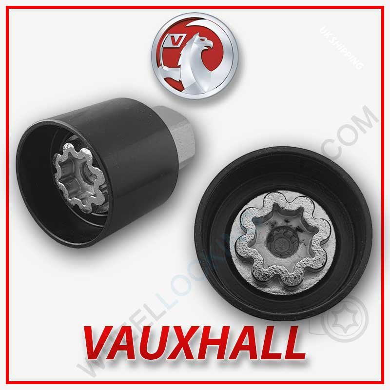 thumbnail image 2 of 17mm Security Locking Wheel Nut Key For Vauxhall / Saab – 199 LWNK Bolt Lug – Replaces 93173882 2 of 5