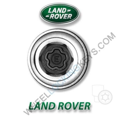 Land Rover Locking Wheel Nut Key E (sm)