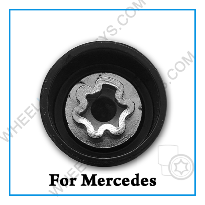 Wheel Locking Wheel Nut Key for Mercedes - Code 310 (A001 990 1607 / B66470155)
