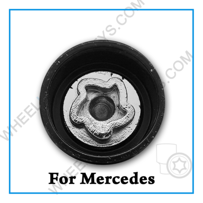 Wheel Locking Wheel Nut Key for Mercedes - Code 311 (A001 990 1607 / B66470155)