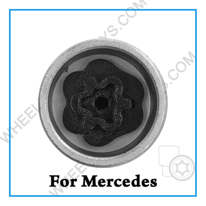 Wheel Locking Wheel Nut Key for Mercedes - Code 314 (A001 990 1607 / B66470155)