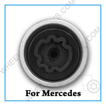 Wheel Locking Wheel Nut Key for Mercedes - Code 322 (A001 990 1607 / B66470155)