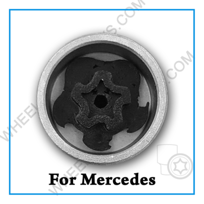 Wheel Locking Wheel Nut Key for Mercedes - Code 325 (A001 990 1607 / B66470155)