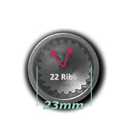 VW Tiguan Locking Wheel Nut Key (Male Spline 20 / 23mm)