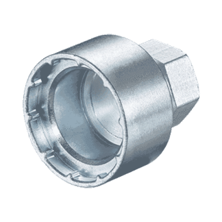 Nissan Skirt Type Locking Wheel Nut Key
