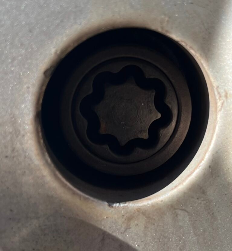 Nissan Micra Tekna wheel locking nut key replacement