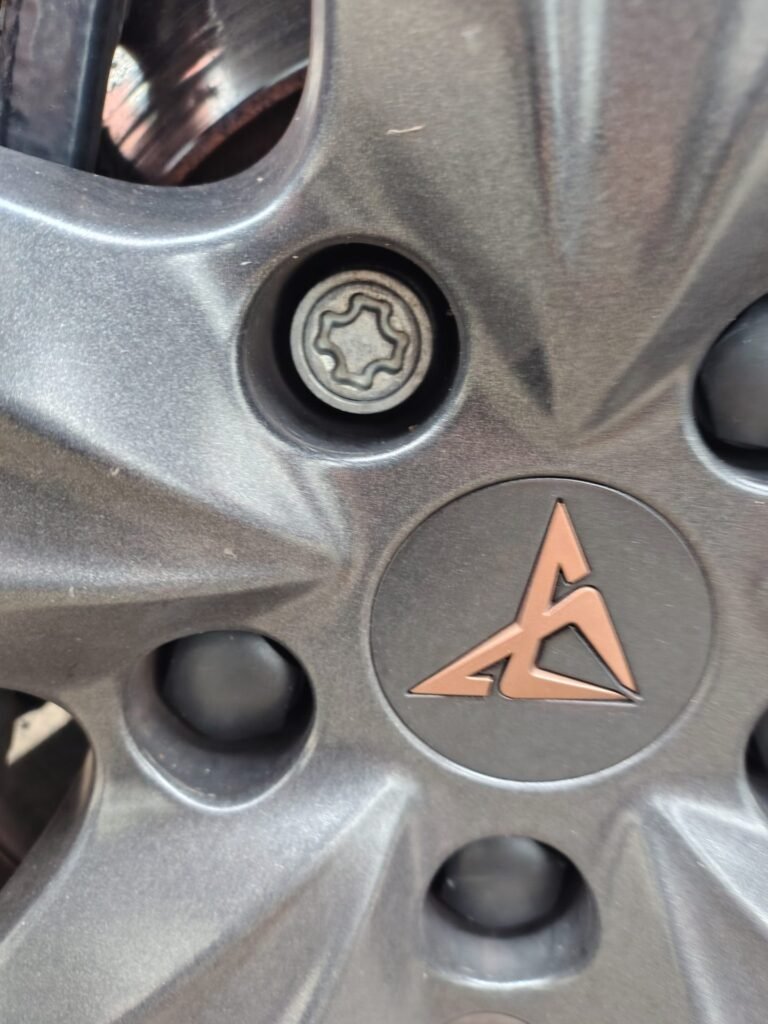 2021 Cupra Leon Sports tourer wheel locking nut key replacement