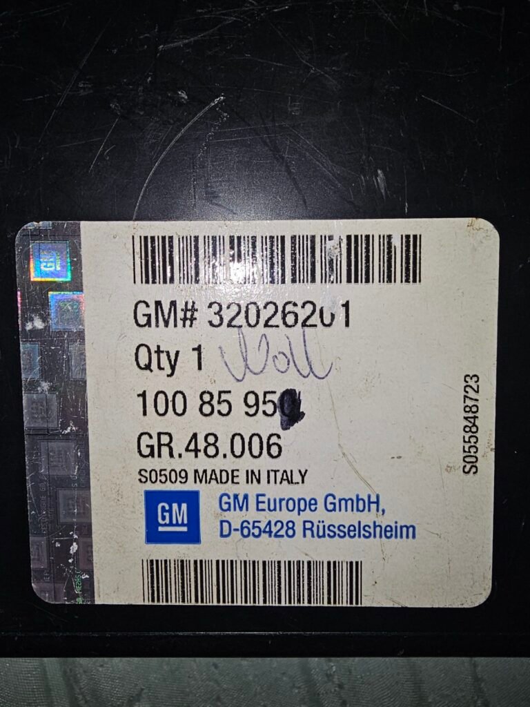 Opel Inignia wheel locking nut key replacement