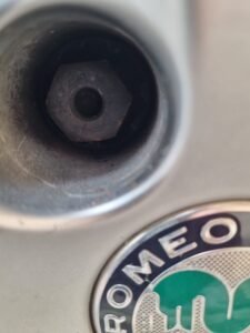 Alfa Romeo Stelvio wheel locking nut key replacement