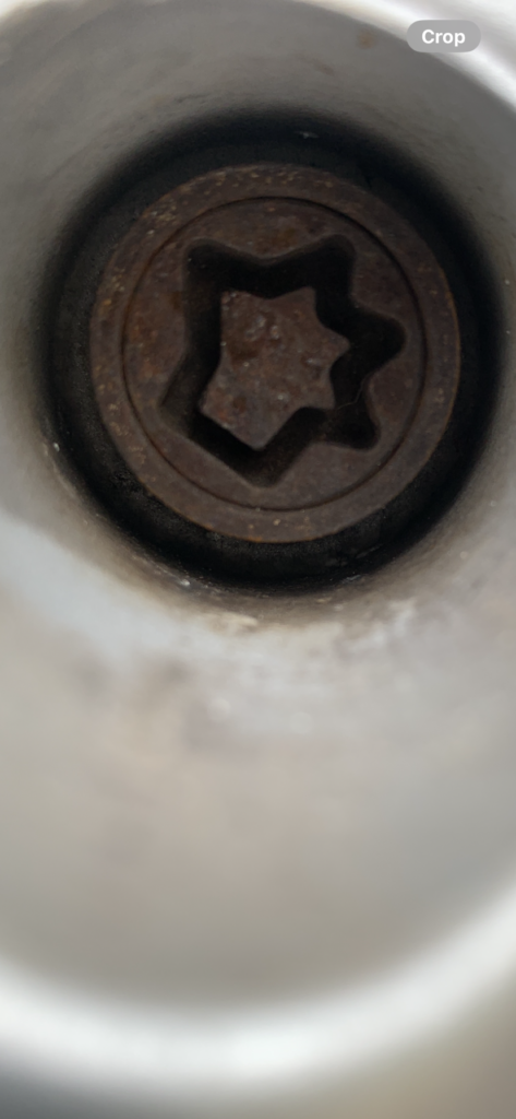 Alfa 159 wheel locking nut key replacement