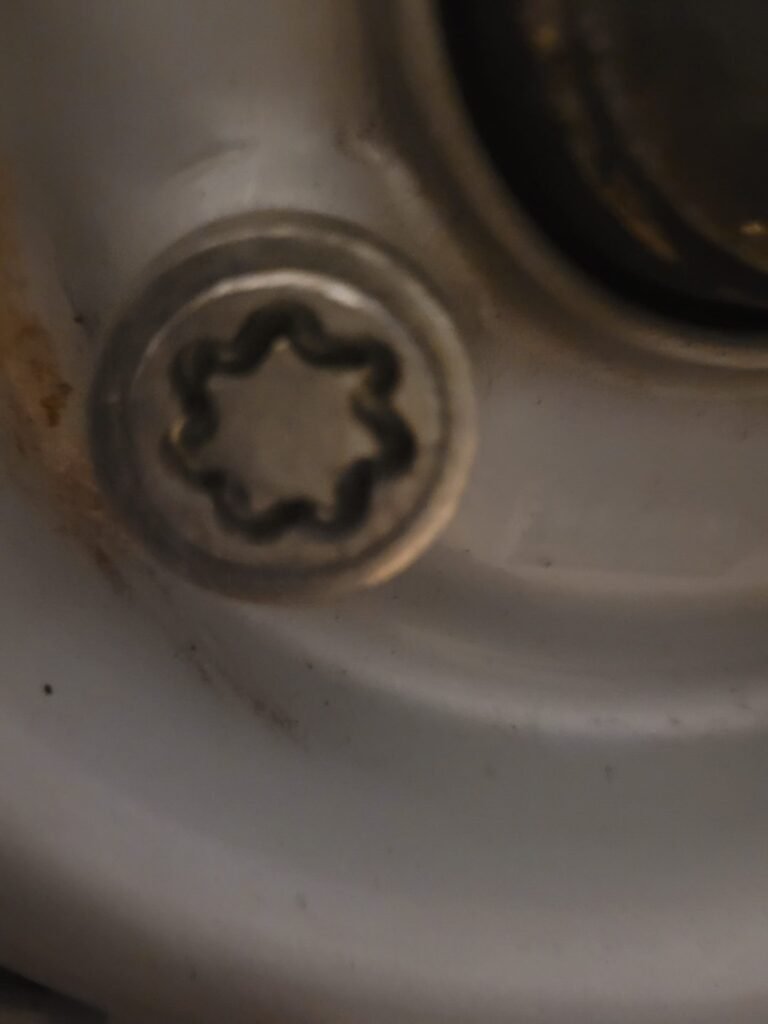 Anssems GT750 wheel locking nut key replacement