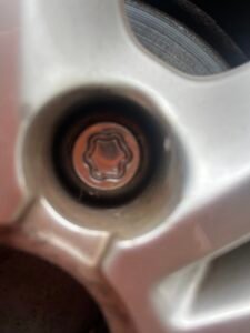 Audi A3 A3 wheel locking nut key replacement