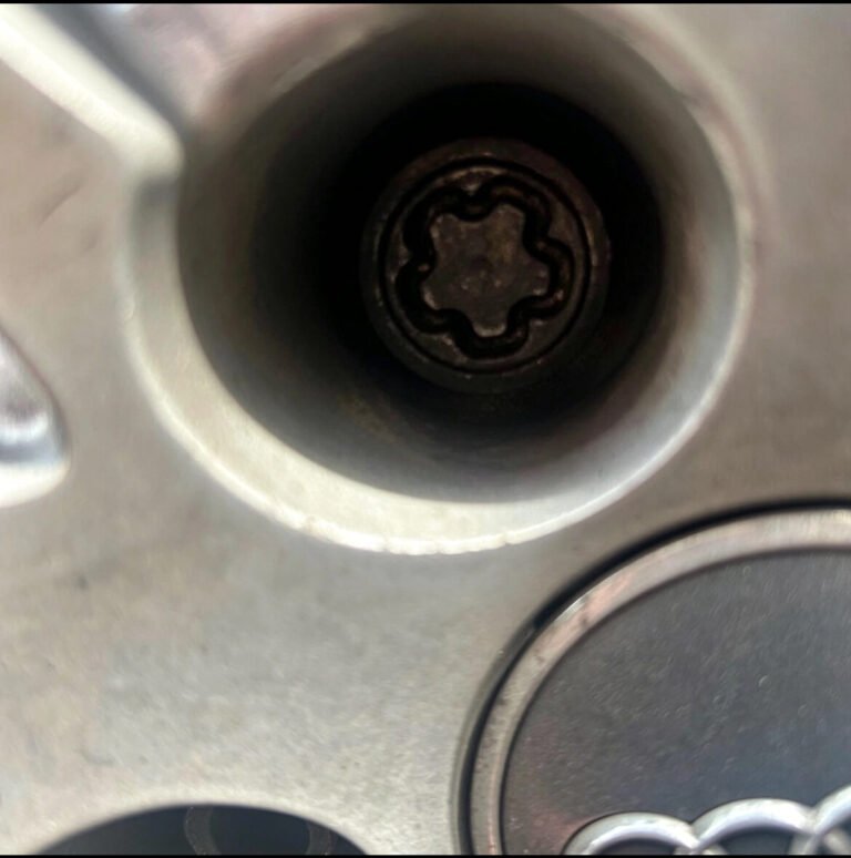 Audi a5 A5 sportback wheel locking nut key replacement