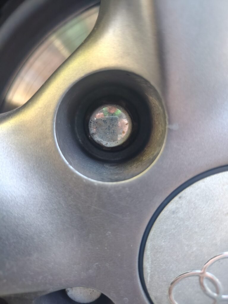 Audi A3 wheel locking nut key replacement