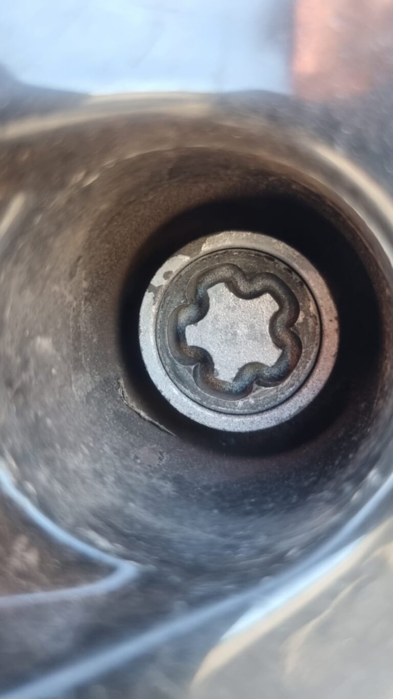 Audi A5 Sportback wheel locking nut key replacement