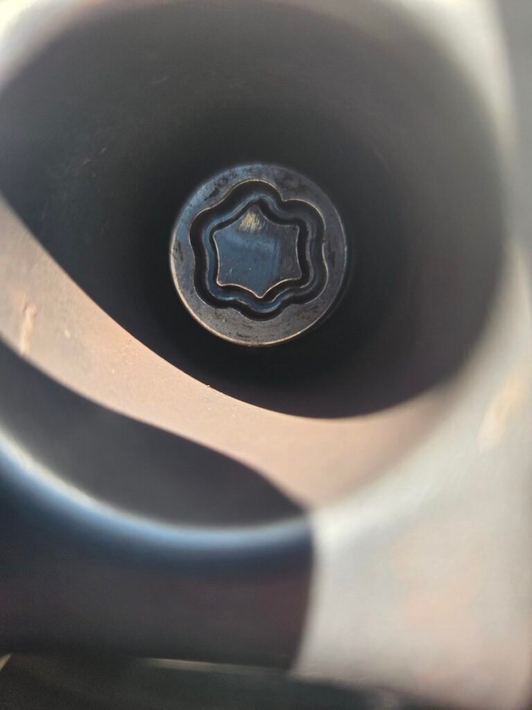 Audi A7 wheel locking nut key replacement