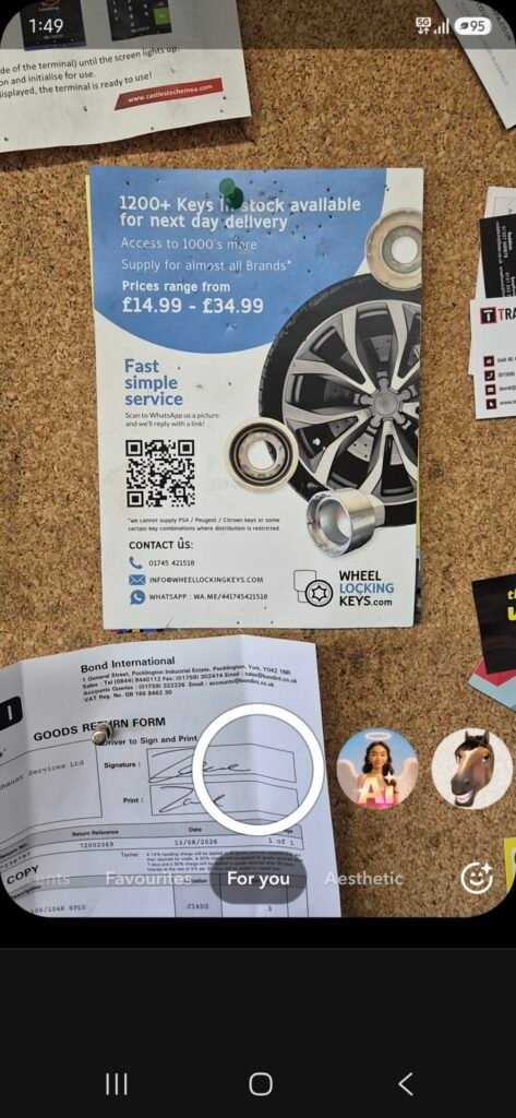 Audi Q2 wheel locking nut key replacement