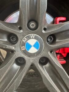 BMW 1 series 116i 2012 wheel nut key replacement