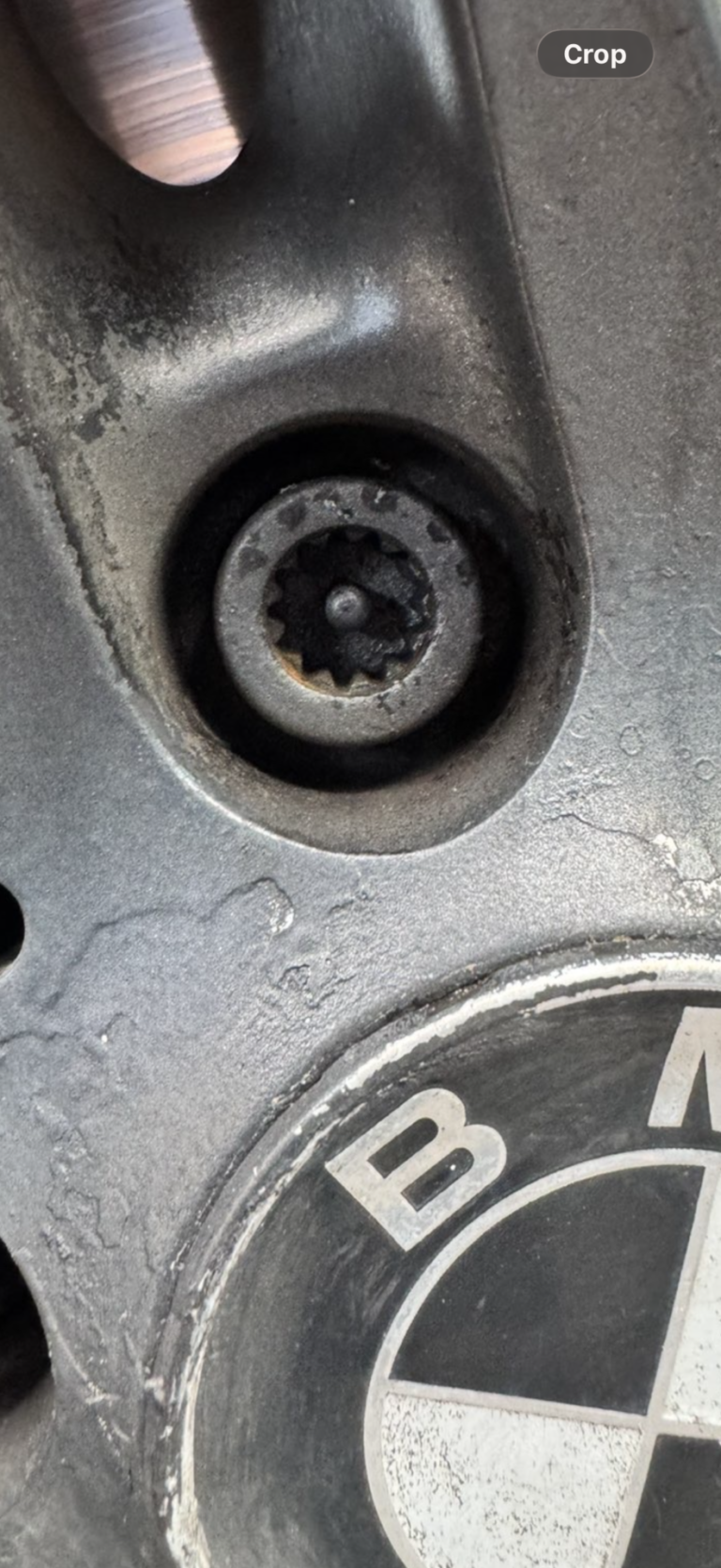 BMW e90 330d wheel locking nut key replacement
