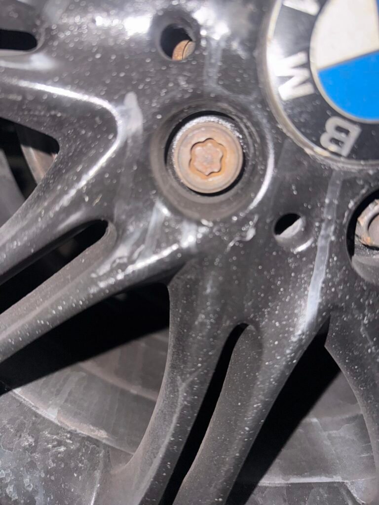 Bmw 2013 116i wheel locking nut key replacement