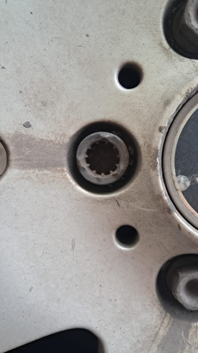 Bmw 320i tourer wheel locking nut key replacement