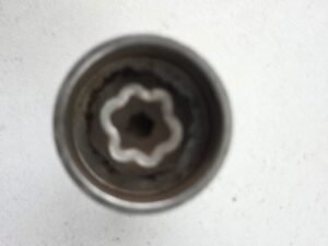 Bmw 330d wheel locking nut key replacement