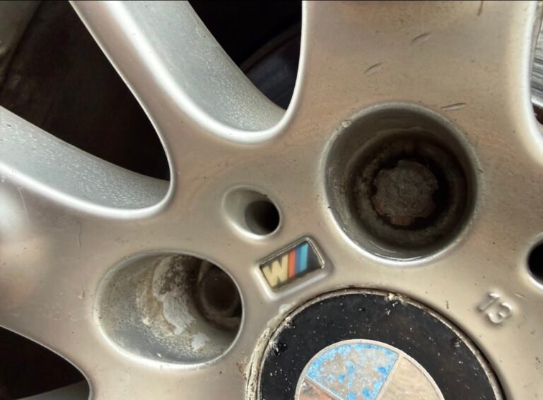 BMW E92 wheel locking nut key replacement