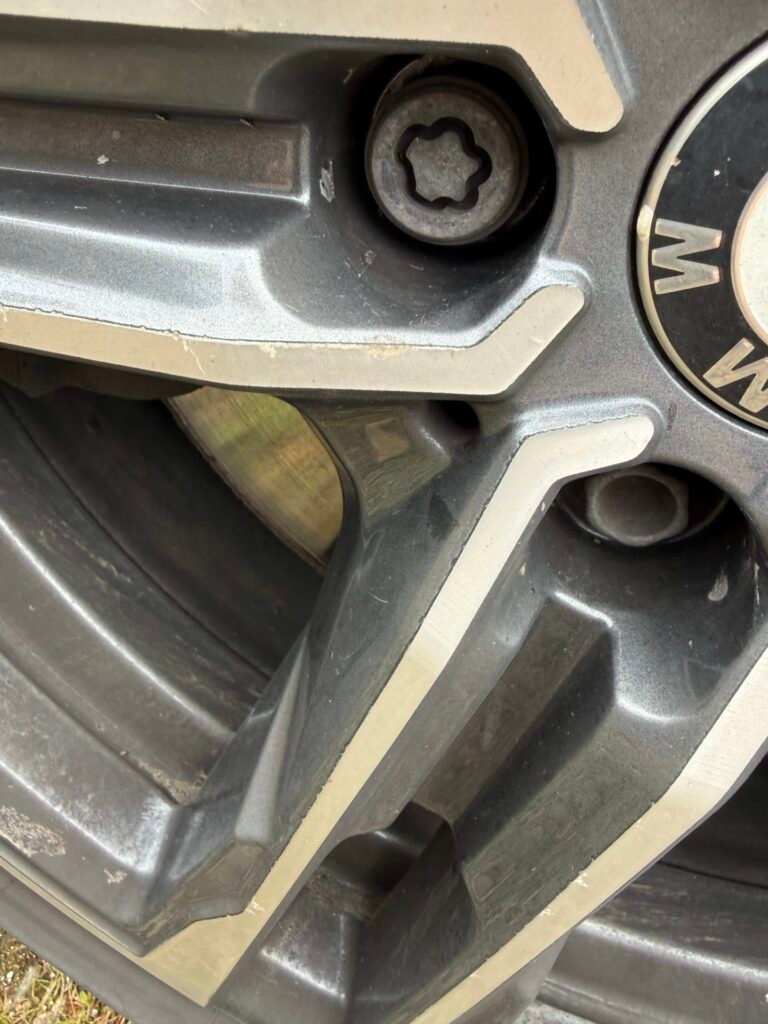 BMW Series 1 wheel locking nut key replacement