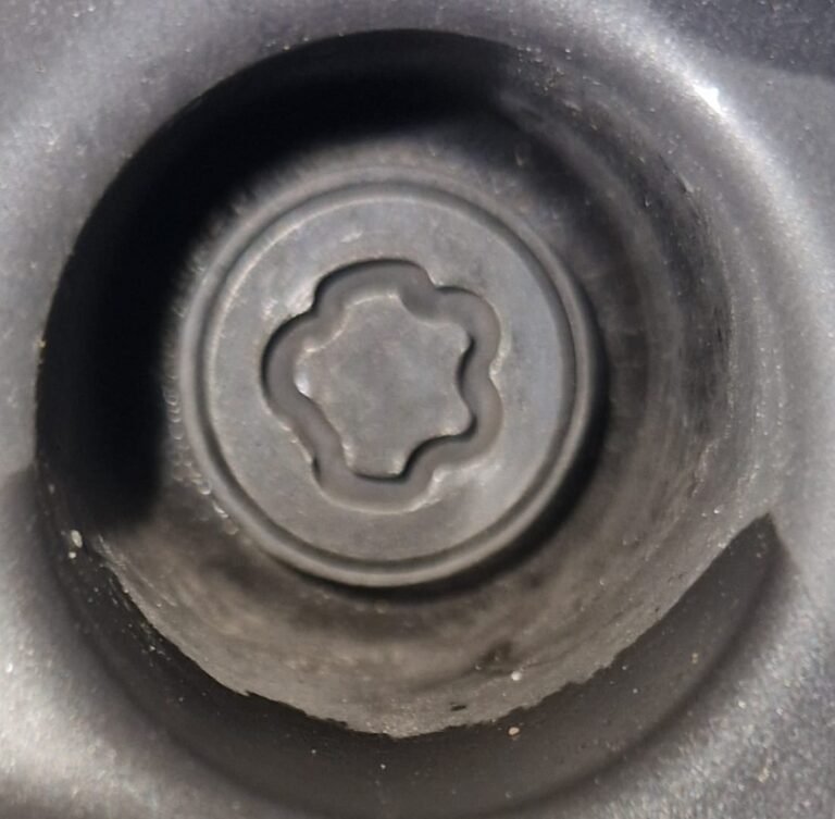 BMW i5 wheel nut key replacement