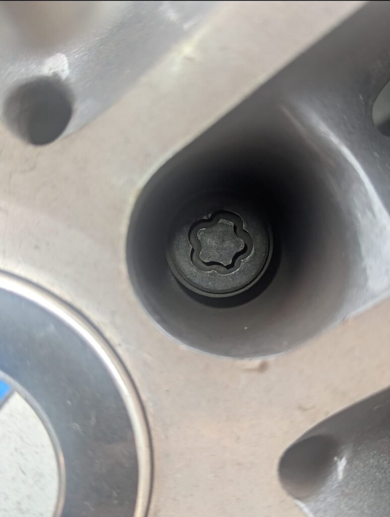 BMW X5 wheel nut key replacement