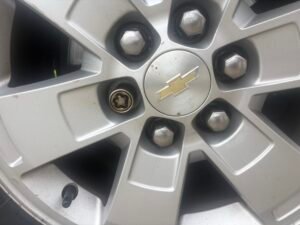 Chevy Colorado wheel locking nut key replacement