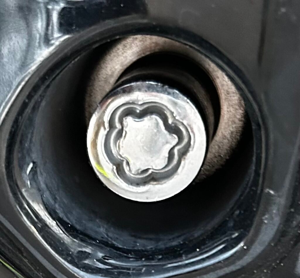 Chevy Malibu wheel locking nut key replacement