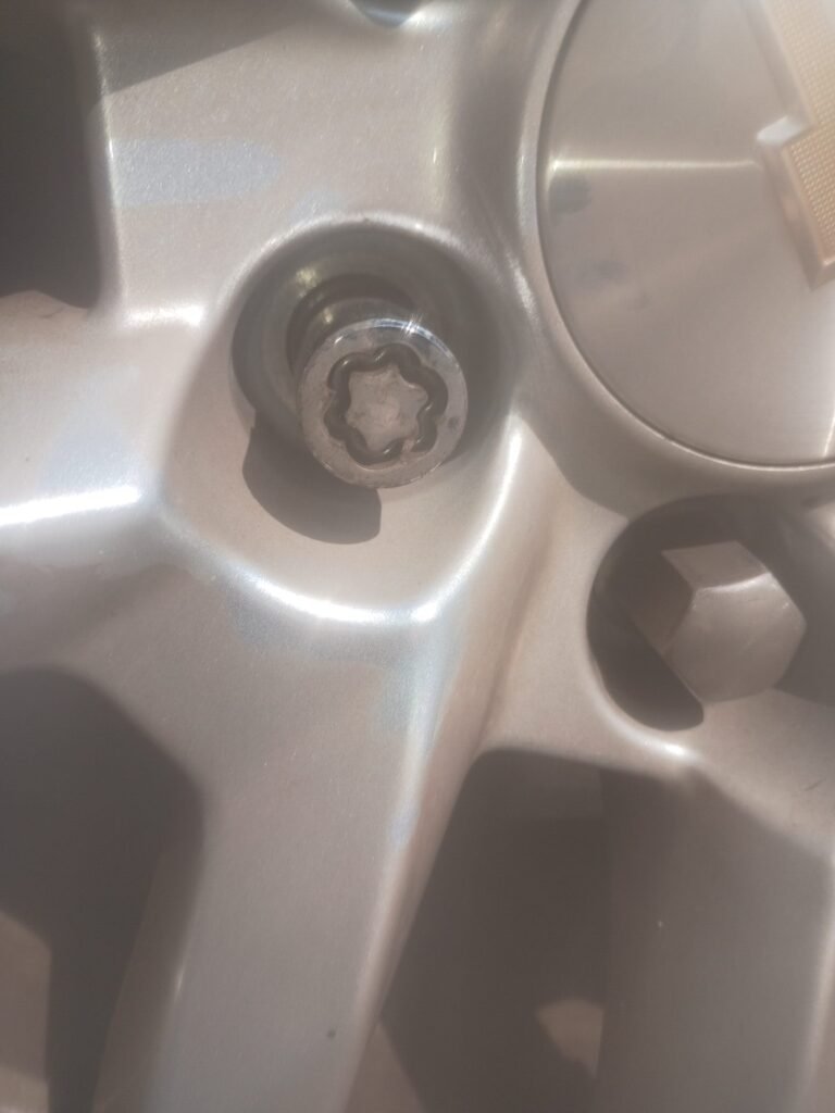 Chevy Z71 wheel locking nut key replacement