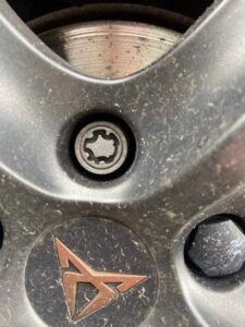 Cupra Formentor wheel locking nut key replacement