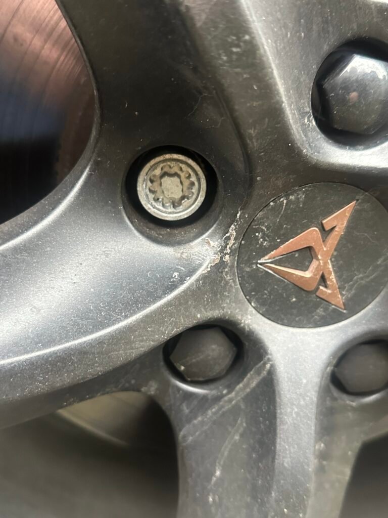 Cupra Formentor wheel lock key code