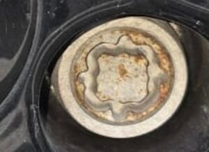 Dacia Jogger wheel locking nut key replacement