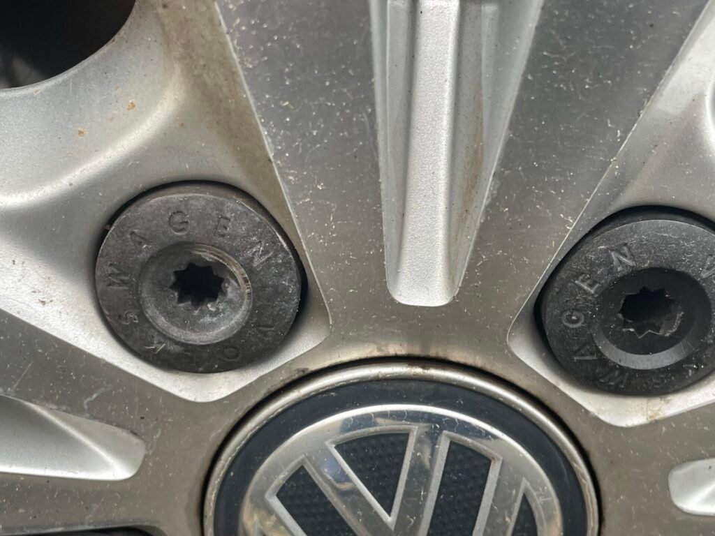 VW Golf wheel locking nut key replacement
